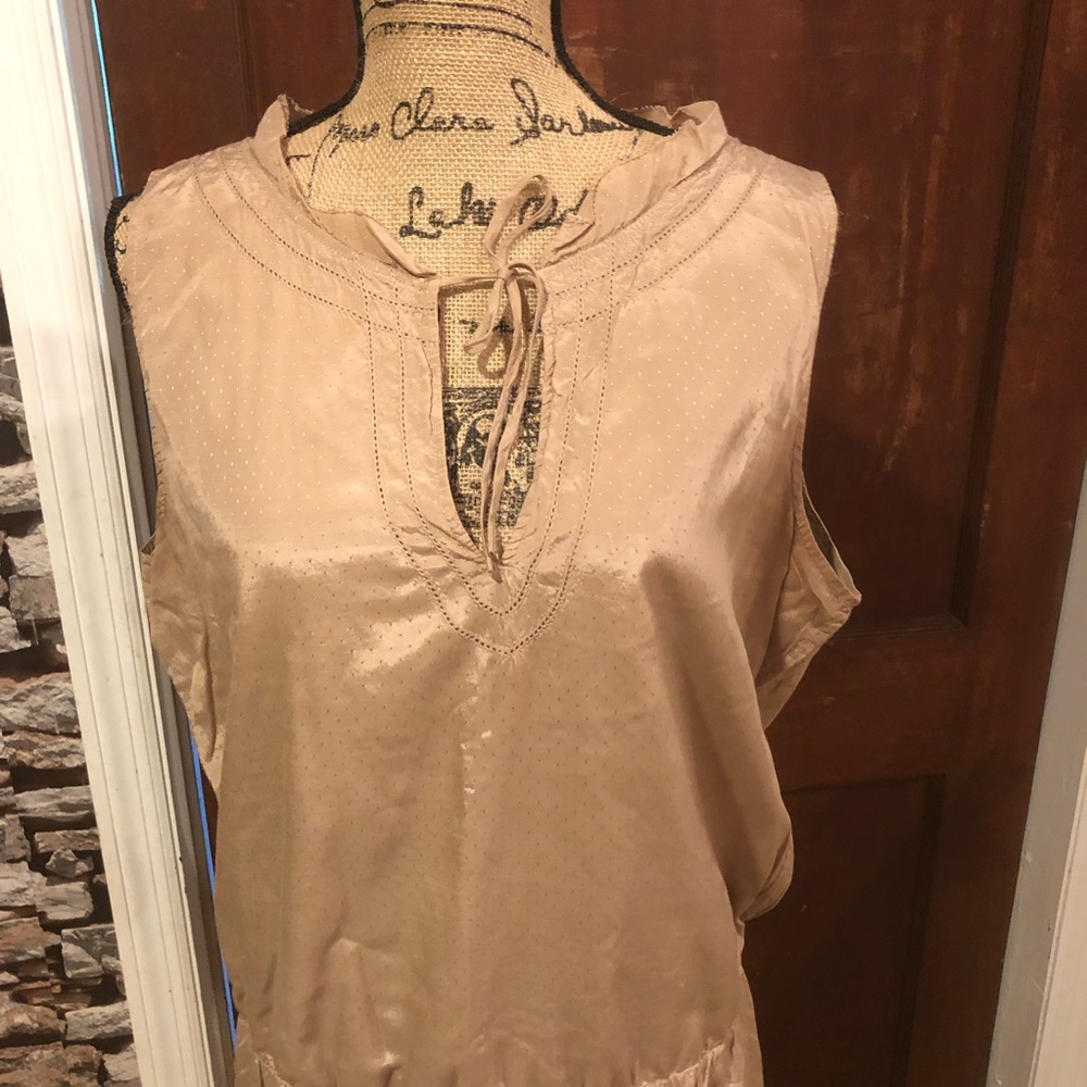 Gap silk blend dress